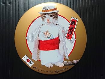 ☆超美品☆全日本黒猫連合なめんなよなめ猫当時物ゴミ箱2個セット なめ猫 スチール缶 ゴミ箱 昭和レトロ 全日本暴猫連合 なめんなよ